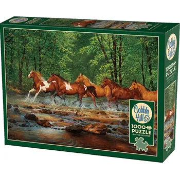 Puzzle Puzzle Cobble Hill 1000 el. Galopem přes řeku