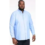 D555 Pánská košile Richard, ležérní, s dlouhým rukávem, regular střih, bavlna, velikost 5XL