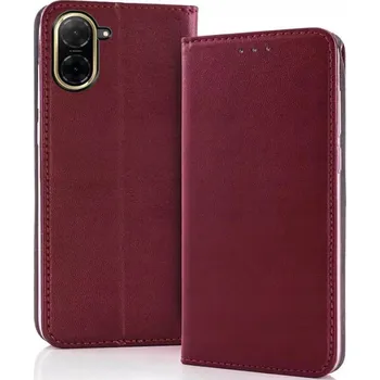 Pouzdro na mobilní telefon Flipové pouzdro pro Xiaomi Redmi 14C - Magnetické zavírání + Sklo