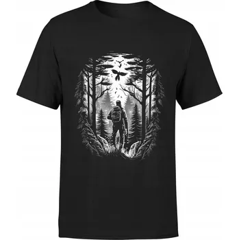 Pánské tričko LOVECKÉ TRIČKO PRO MUŽE VZOR STROM PÁNSKÉ TRIČKO TRIKO