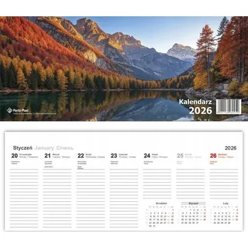 Kalendář Stolní kalendář 2026 Panta Plast – Krajina