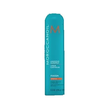 Stylingový přípravek Moroccanoil Finish Luminous Hairspray Strong vyživující lak na vlasy 330 ml