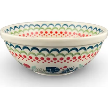 Miska 600 ml Vánoční ozdoby dek. GZ66 Keramika Bolesławiec