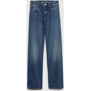 Pánské džíny GAP Dětské džíny '90s Loose organic Washwell - Kluci GAP modrá | šedá 2142641
