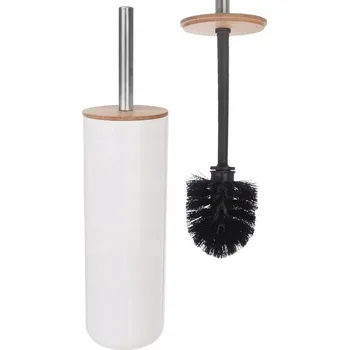 WC štětka WC ŠTĚTKA STOJÍCÍ S NÁDOBOU BÍLÁ
