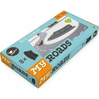 Vláček a vláčkodráha Magellan MyRoads Set velkých zatáček