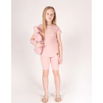 Dívčí kraťasy Dívčí cyklistické šortky růžové Nicol, vel. 146