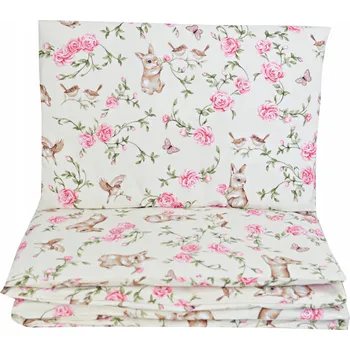 Povlečení Sada povlečení 2dílná 90 x 120 cm růžová
