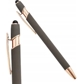 PROPISKA KOVOVÝ INKOUST ČERNÝ TOUCH PEN SOFT TOUCH PRO OBRAZOVKY ŠEDÝ MÓDNÍ