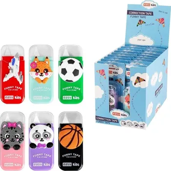 Korekční prostředek Easy KIDS FUNNY TAPE - Dětský korekční strojek - 5 mm - mix dětských vzorů