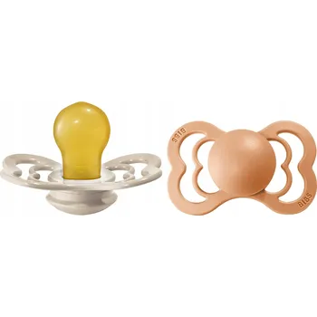 dudlíky Latexový ortodontický Dudlík Bibs 6 měsíců +