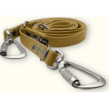 Vodítko pro psa Voděodolné přepínací vodítko Woofit Summit: Zlaté
