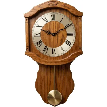 Hodiny Adler 20311-oak - dřevěné kyvadlové hodiny