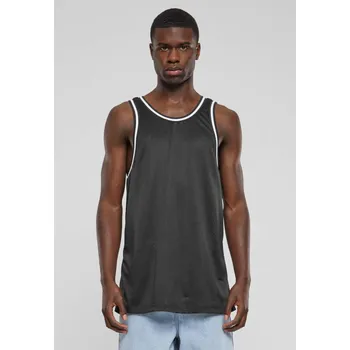 Pánské tílko Pánské síťované tílko - černé Urban Classics šedá 2724278