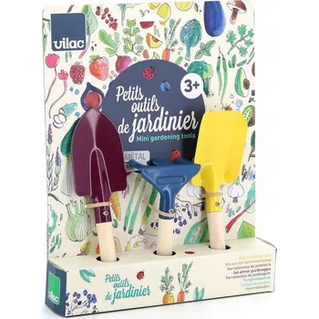 Hračka na písek VILAC Zahradní nářadí pro děti – lopatka, hrábě