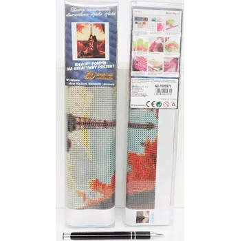 Obraz DIAMANTOVÁ MOZAIKA 5D 40x30 cm, žena v Paříži