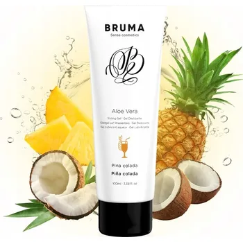 Lubrikační gel BRUMA Lubrikant Pina Colada s Aloe Vera 100 ml | intimní gel na vodní bázi