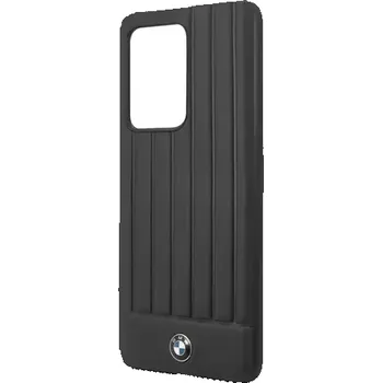 Pouzdro na mobilní telefon BMW Leather Lines Kryt pro Samsung Galaxy S20 Ultra černá (3700740473436)