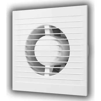 ventilátor do koupelny Ventilátor AURA d125 mm se síťkou proti hmyzu a zpětnou klapkou MIKAWI 59-3113