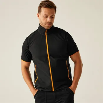 Pánská vesta Vesta Regatta Black Orange Pop 1220923 XL
