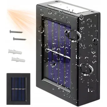 Venkovní osvětlení SOLÁRNÍ VENKOVNÍ NÁSTĚNNÉ LED SVÍTIDLO