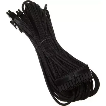 SilverStone 20+4 pin ATX kabel pro modulární zdroje 55cm černá (SST-PP06B-MB55)