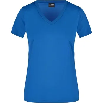 DAIBER JN 735 / Dámské sportovní tričko s výstřihem do V - royal XL