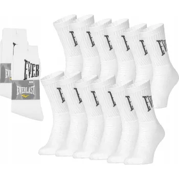 Pánské ponožky Everlast ponožky SKT002 bílé, velikost 43-46