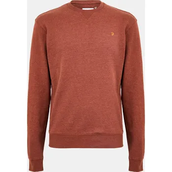 Pánská mikina Mikina Farah Dark Teak 1159754 Small