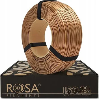 3D tisk ROSA 3D PLA filament Náplň Hnědá s třpytkami