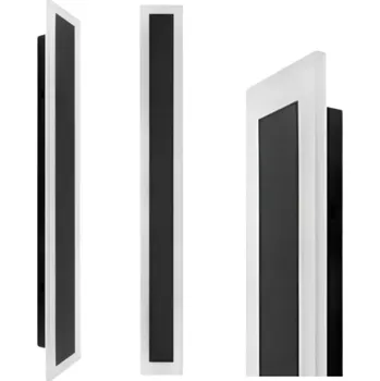 Nástěnné svítidlo Zahradní nástěnné svítidlo XPart bílé, černé, integrovaný LED zdroj 24 W