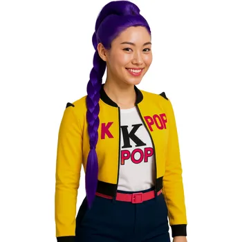 Karnevalová paruka Guirca Dámská paruka KPOP - Rumi