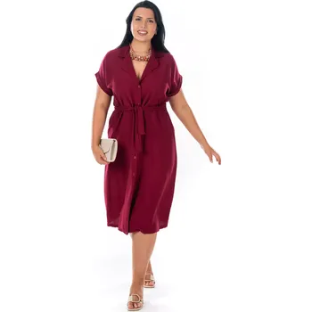 Dámské šaty Dámské šaty CINDY 42 Vínová