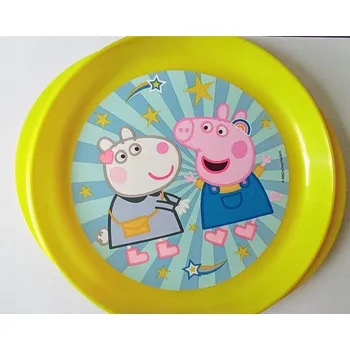 Talíř Talířek Stor žlutý plast