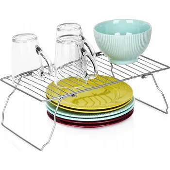 police KOVOVÁ KUCHYŇSKÁ POLICE SKLÁDACÍ ORGANIZÉR DO SKŘÍŇKY NA PRACOVNÍ DESKU VLOŽKA ŠEDÁ