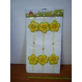 Obraz Girlanda z plst - květy 110 cm | SE11003,007