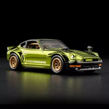 autíčko Hot Wheels - RLC Exclusive Custom ’72 Datsun 240Z - Olive Green JCP26