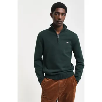 Pánský svetr Svetr Gant Tarten Green 1174755 S