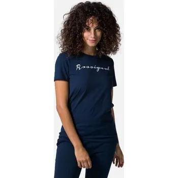 Dámské tričko Rossignol tričko W LOGO ROSSI TEE xs