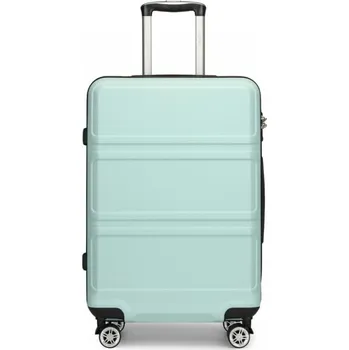 Cestovní kufr na kolečkách Kono Horizontal Design - 64 L - mint