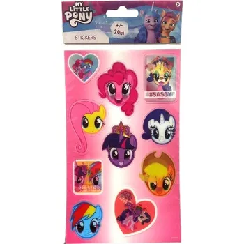 samolepka Samolepky klasické My Little Pony W&O Products B.V. 20 ks