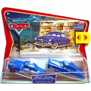 autíčko Fabulous Hudson Hornet + Doc Hudson (Movie Doubles) - Cars (Auta) - Supercharged