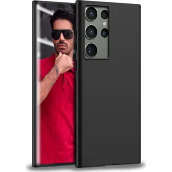 Pouzdro na mobilní telefon Zadní Kryt KrainaGSM pro Samsung Galaxy S23 Ultra, černý