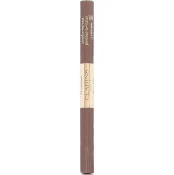 Přípravek na oči Řasenka CLARINS Brow Duo 03 Cool Brown 2,8 g