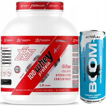 Protein Protein Immortal Nutrition prášek 2000 g příchuť slaný karamel