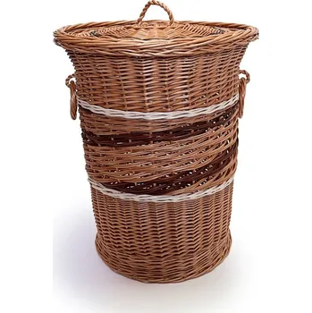 Proutěný koš na prádlo 075B