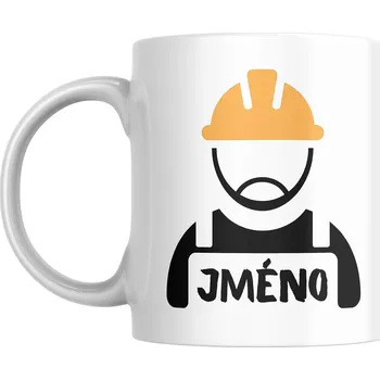 GRAVENO Hrnek „Stavař“ se jménem