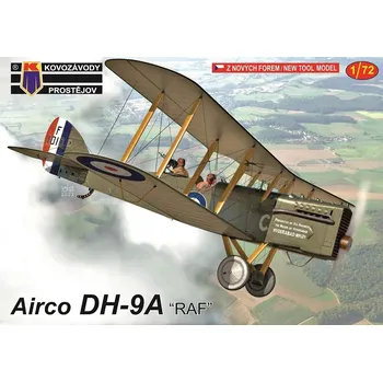 Plastikový model Airco DH-9A 'RAF' (3x camo) - Kovozávody Prostějov