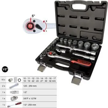 Gola hlavice Sada nástrčných klíčů KS TOOLS 911.0620