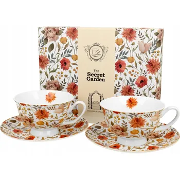 Duo Šálek SUMMER FLOWERS porcelán 250 ml 2 ks